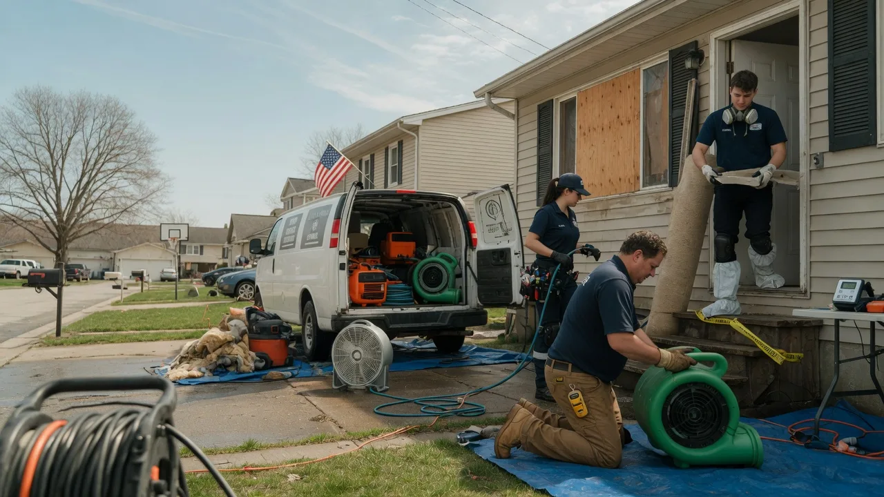 Water Damage Restoration in Balko, OK near me